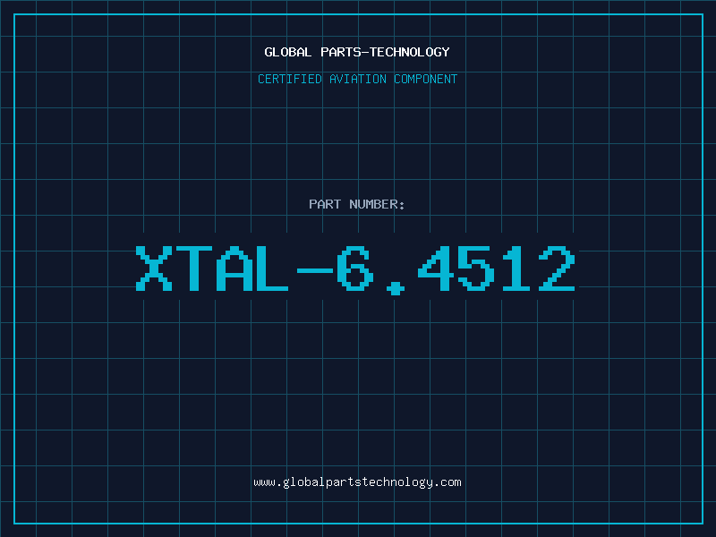 Aviation Part XTAL-6.4512