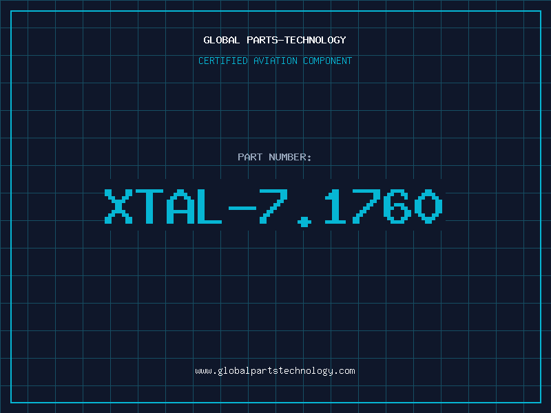 Aviation Part XTAL-7.1760
