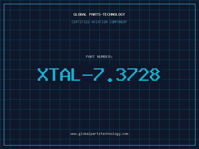 Aviation Part XTAL-7.3728