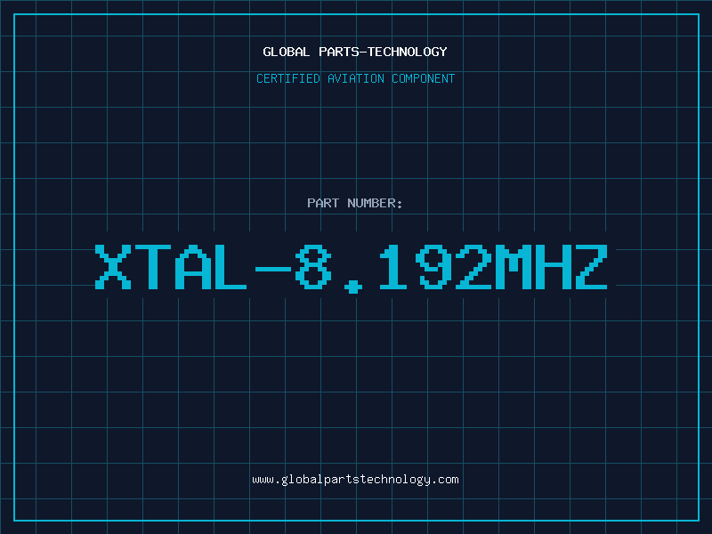 Aviation Part XTAL-8.192MHZ