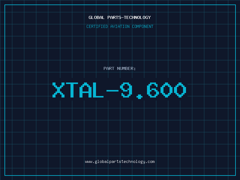 Aviation Part XTAL-9.600