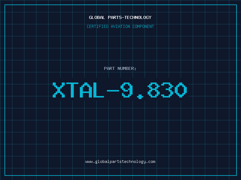 Aviation Part XTAL-9.830