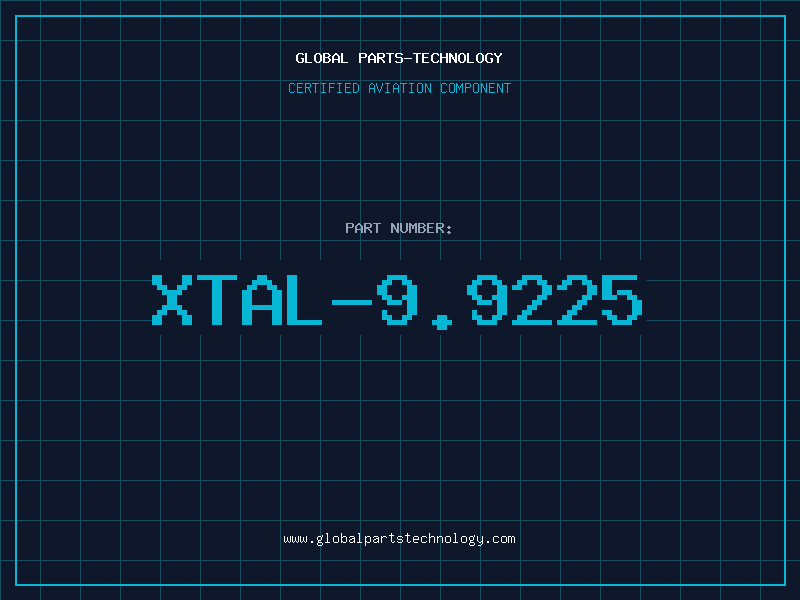 Aviation Part XTAL-9.9225