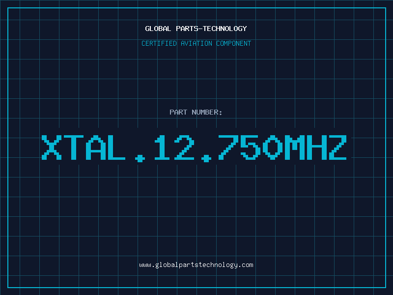 Aviation Part XTAL.12.750MHZ