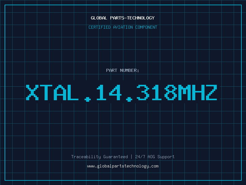 Aviation Part XTAL.14.318MHZ