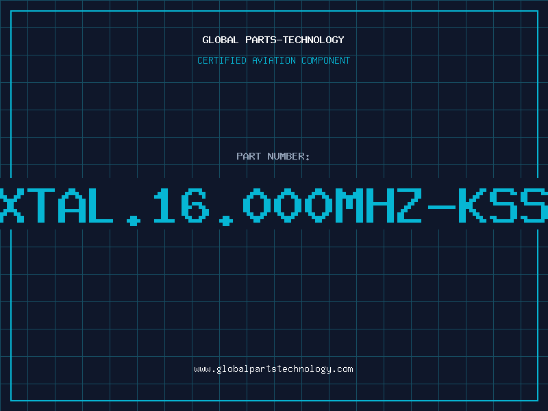 Aviation Part XTAL.16.000MHz-KSS