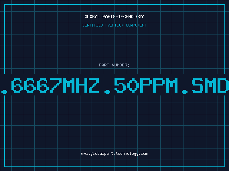 Aviation Part XTAL.16.6667MHZ.50ppm.SMD..EPSON