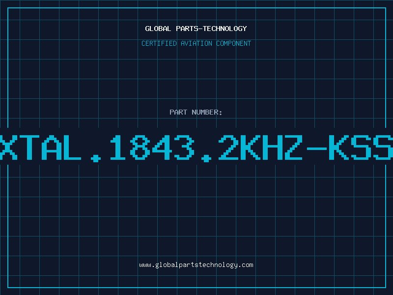 Aviation Part XTAL.1843.2KHz-KSS
