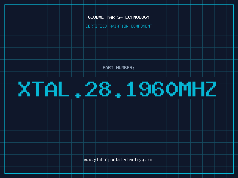 Aviation Part XTAL.28.1960MHZ