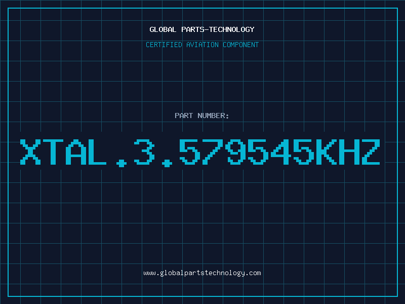 Aviation Part XTAL.3.579545KHZ