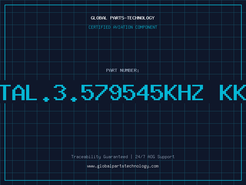 Aviation Part XTAL.3.579545KHZ KKS