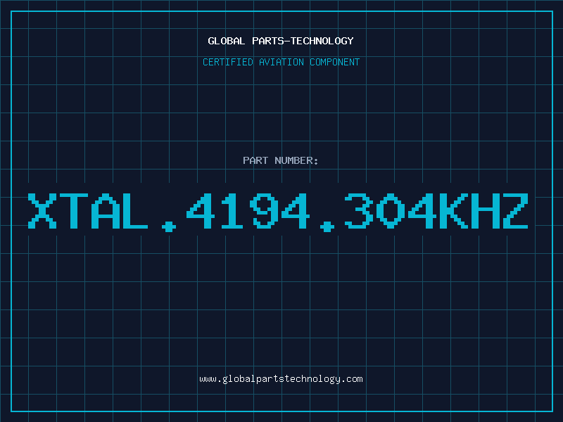Aviation Part XTAL.4194.304KHZ