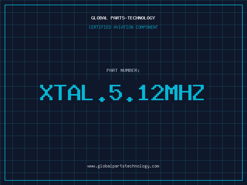 Aviation Part XTAL.5.12MHZ