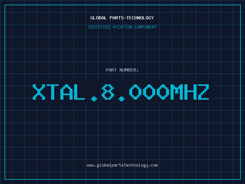 Aviation Part XTAL.8.000MHz