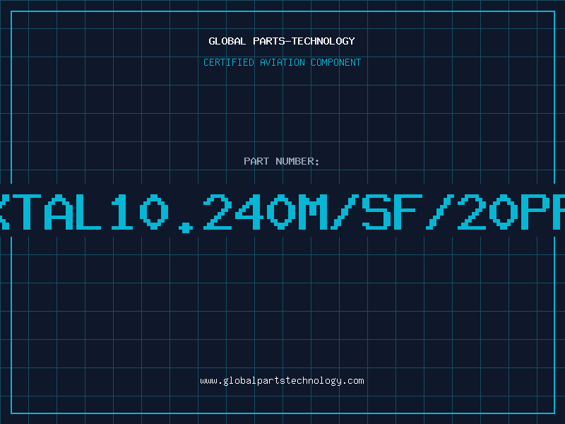 Aviation Part XTAL10.240M/SF/20PF