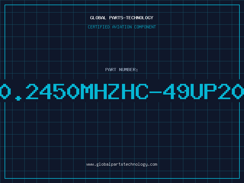 Aviation Part XTAL10.2450MHZHC-49UP20PF-TX