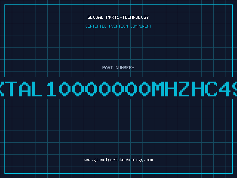Aviation Part XTAL10000000MHZHC49