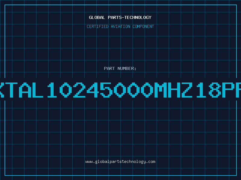 Aviation Part XTAL10245000MHZ18PF