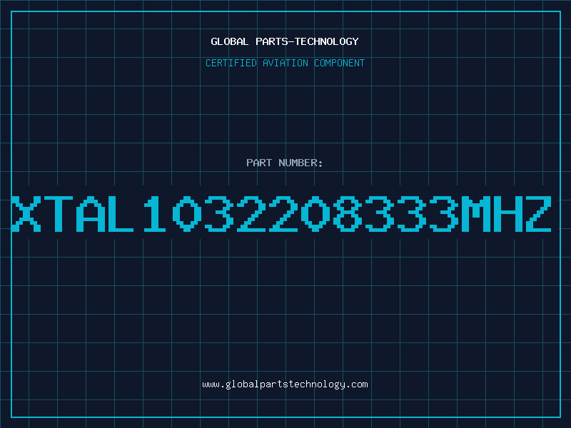 Aviation Part XTAL1032208333MHZ