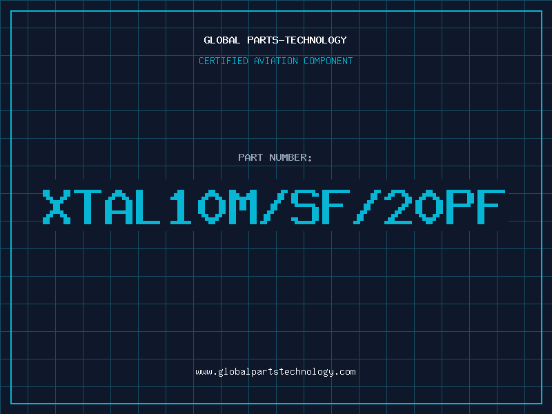 Aviation Part XTAL10M/SF/20PF