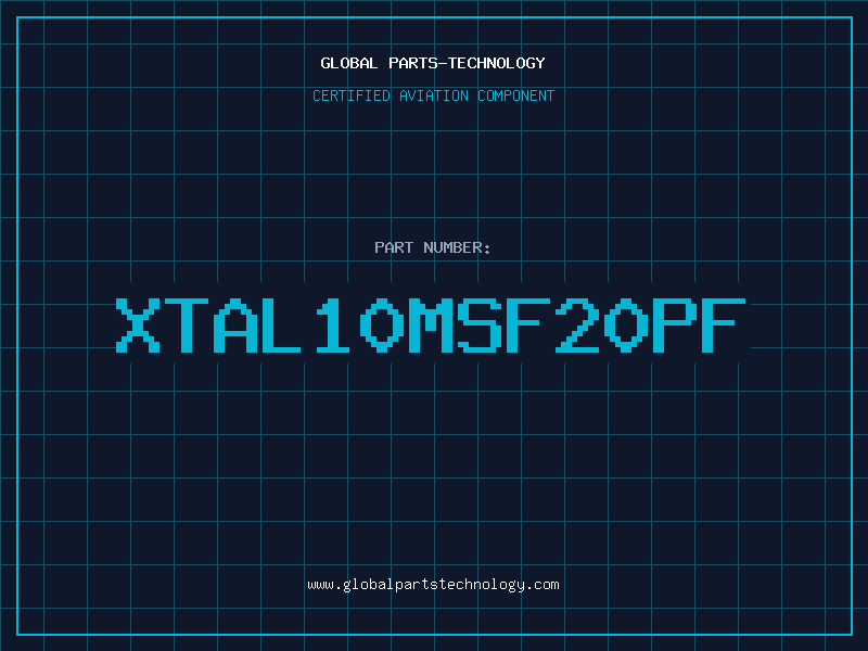 Aviation Part XTAL10MSF20PF
