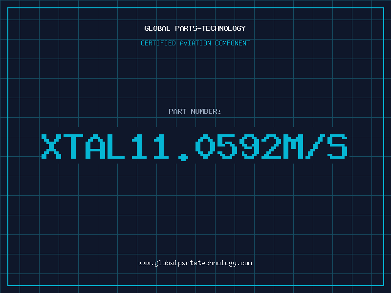 Aviation Part XTAL11.0592M/S