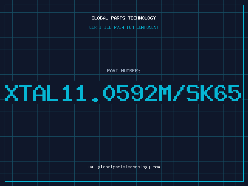 Aviation Part XTAL11.0592M/SK65