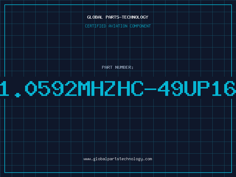 Aviation Part XTAL11.0592MHZHC-49UP16PF-TX