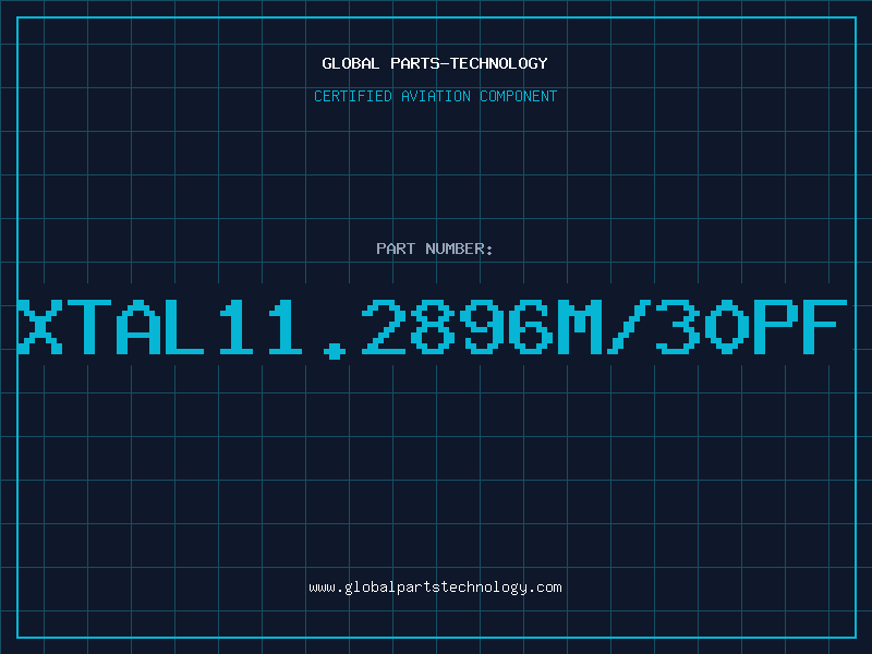 Aviation Part XTAL11.2896M/30PF
