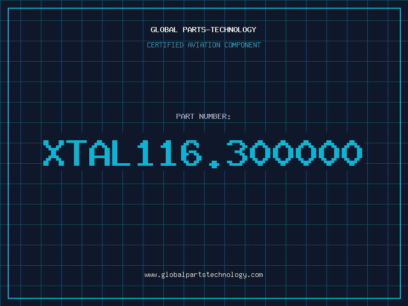 Aviation Part XTAL116.300000