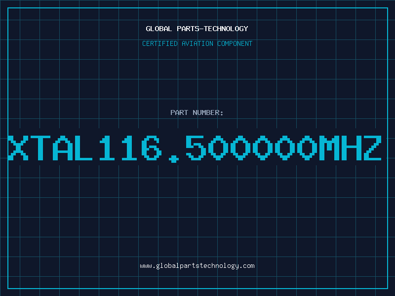 Aviation Part XTAL116.500000MHZ