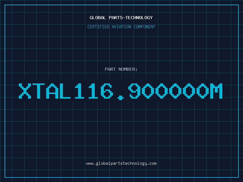 Aviation Part XTAL116.900000M