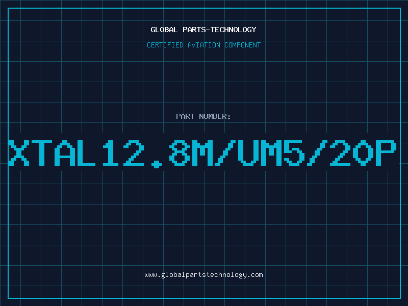 Aviation Part XTAL12.8M/UM5/20P