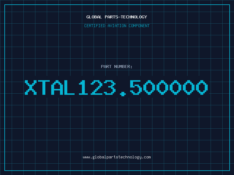 Aviation Part XTAL123.500000