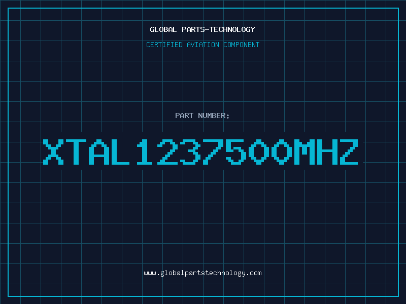 Aviation Part XTAL1237500MHz