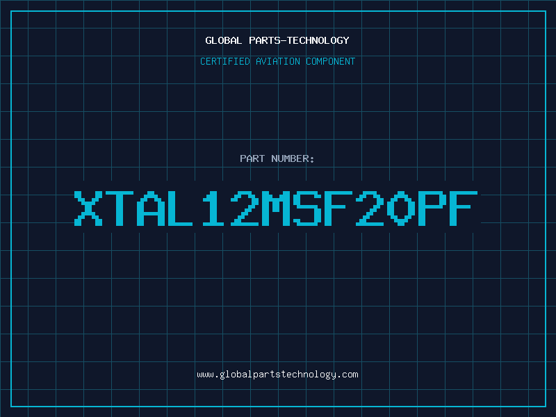 Aviation Part XTAL12MSF20PF