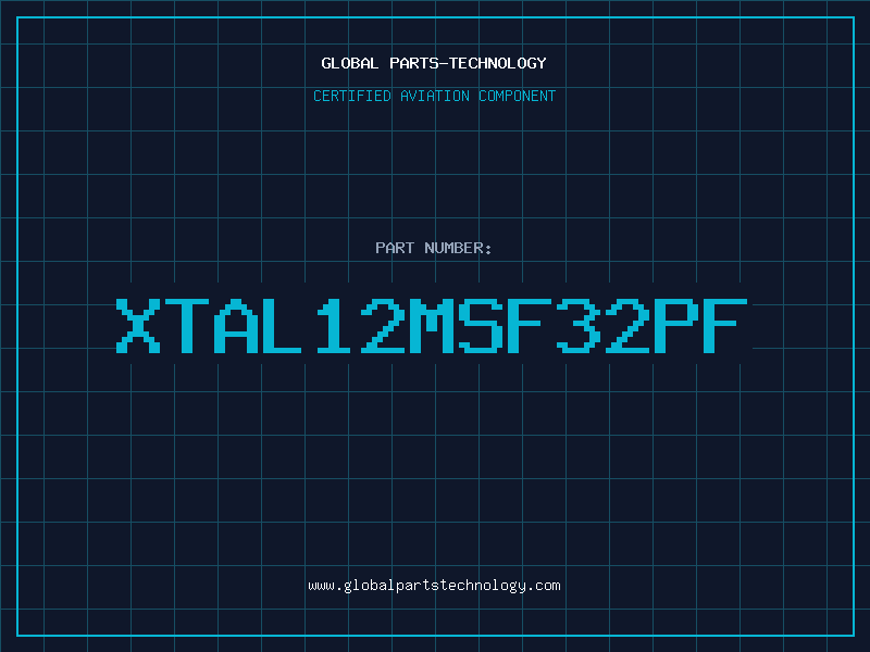 Aviation Part XTAL12MSF32PF