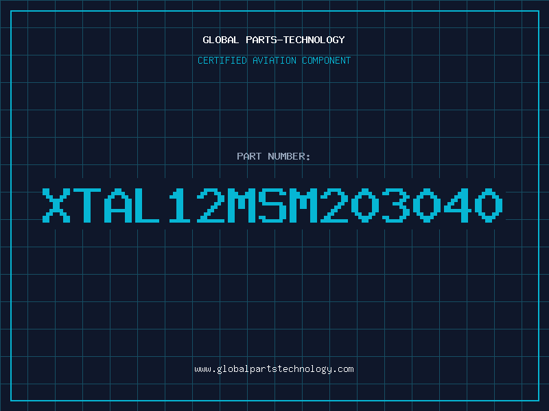 Aviation Part XTAL12MSM203040