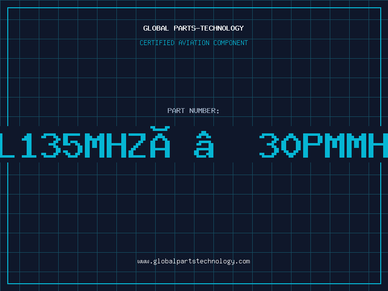 Aviation Part XTAL135MHzÃ“30PMMHC49
