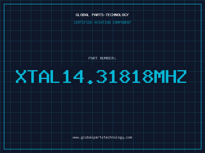 Aviation Part XTAL14.31818MHZ