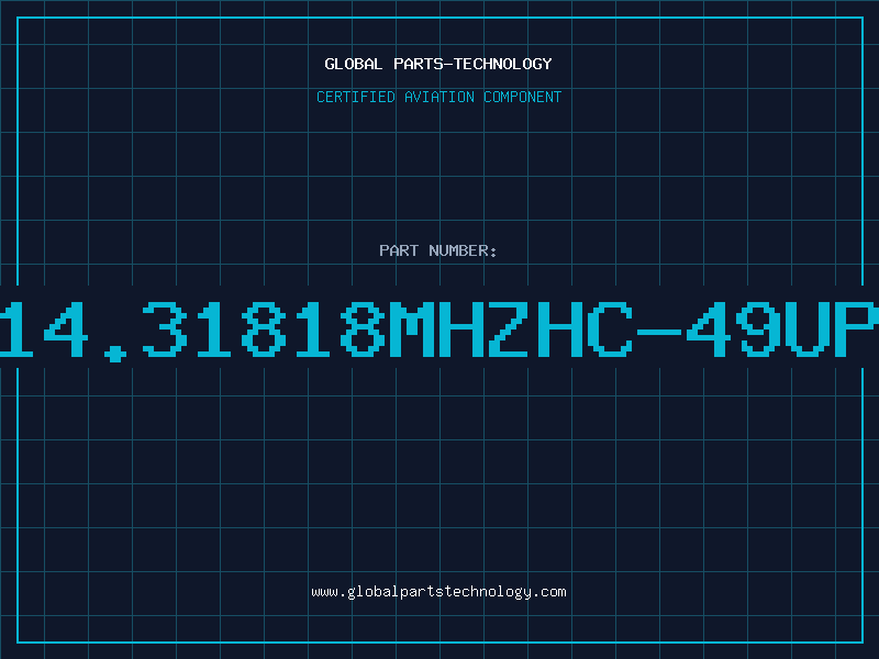 Aviation Part XTAL14.31818MHZHC-49UP20PF