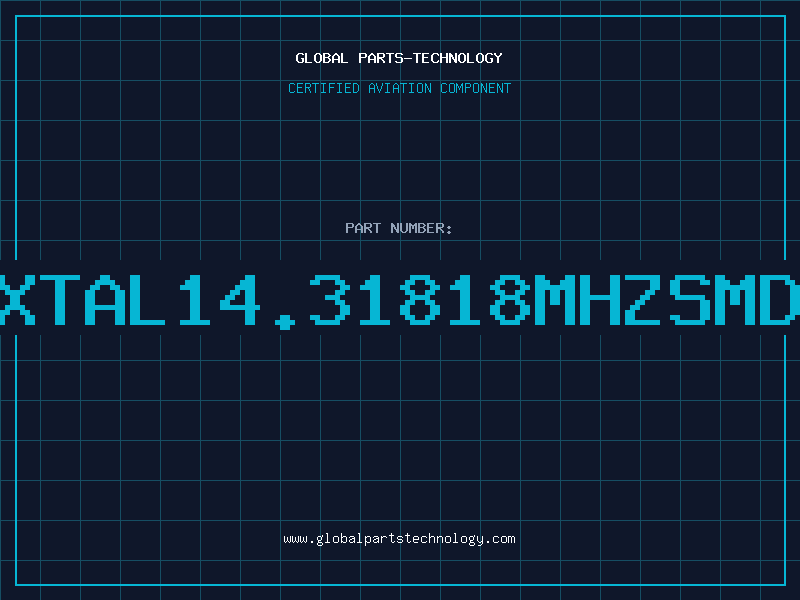Aviation Part XTAL14.31818MHZSMD