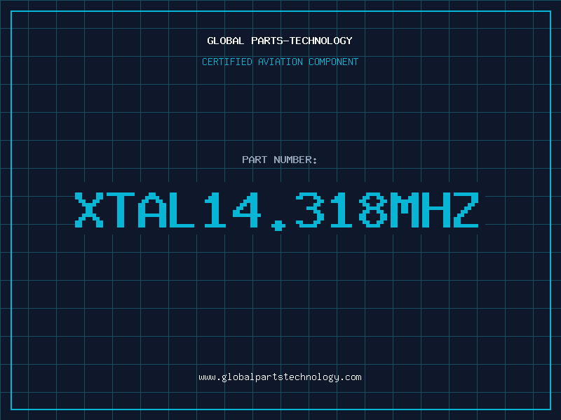 Aviation Part XTAL14.318MHZ