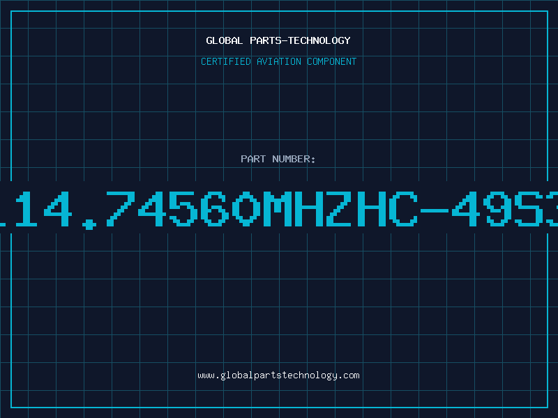 Aviation Part XTAL14.74560MHZHC-49S30PF