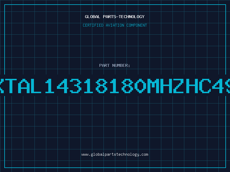 Aviation Part XTAL14318180MHZHC49