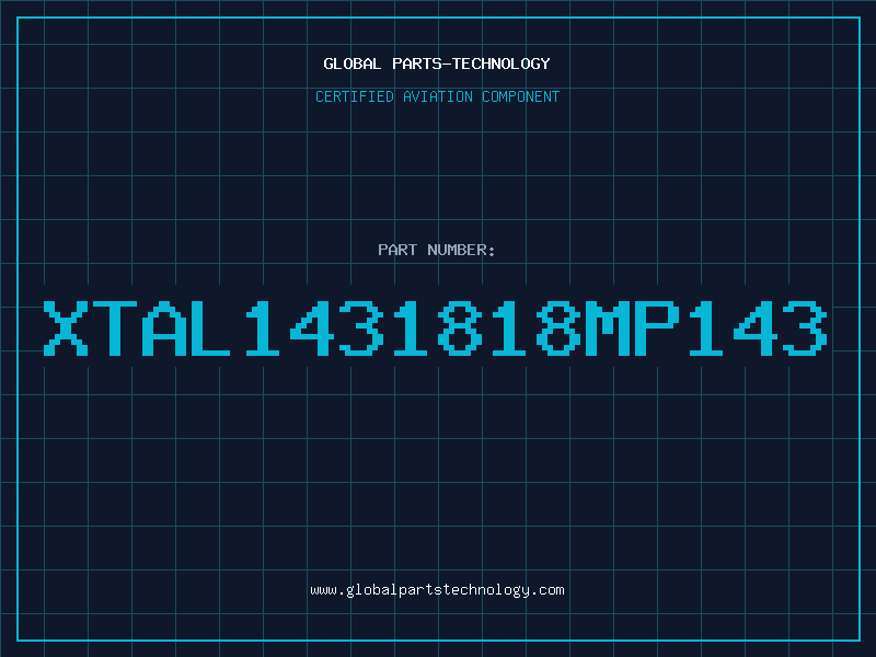Aviation Part XTAL1431818MP143