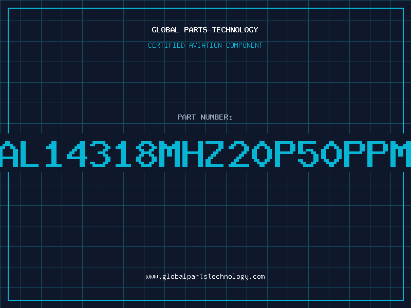 Aviation Part XTAL14318MHZ20P50PPMCS