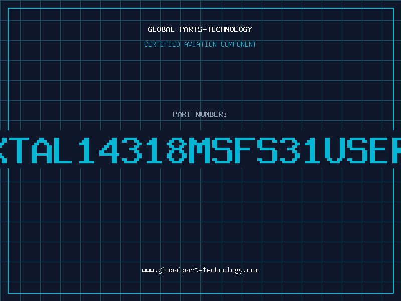 Aviation Part XTAL14318MSFS31USER