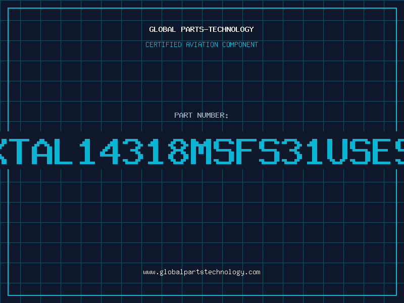 Aviation Part XTAL14318MSFS31USEs