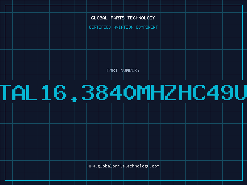 Aviation Part XTAL16.3840MHZHC49U3